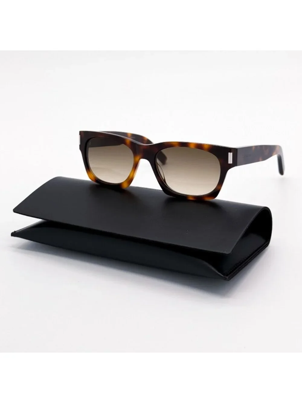 New Saint Laurent Sunglasses Havana Brown SL402 019 - Picture 1 of 8
